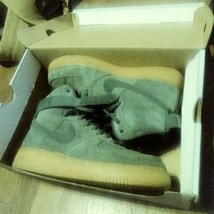 Suede nike air forces